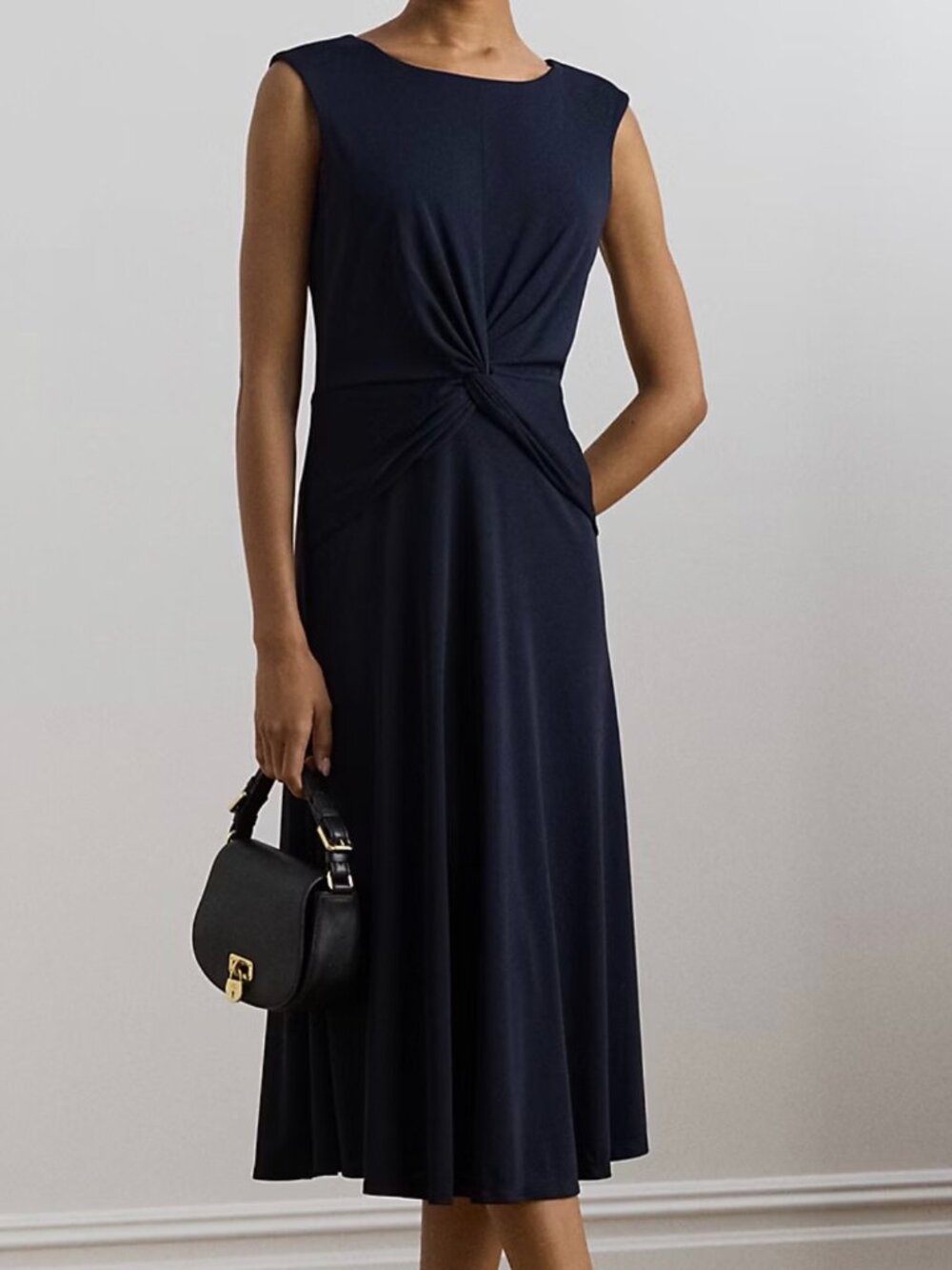 LAUREN by Ralph Lauren Navy Dress NWOT sz 14